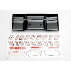 Traxxas 5446G Revo Wing Exo-Carbon with Decals