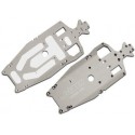 Traxxas 5522X Chassis 3mm Titanium-anodized Jato