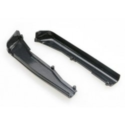 Traxxas 5527G Chassis Dirt Guards Exo-Carbon (Pair) Jato