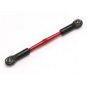 Traxxas 5595 Turnbuckle Toe-In 61mm Complete Aluminium Red (1)