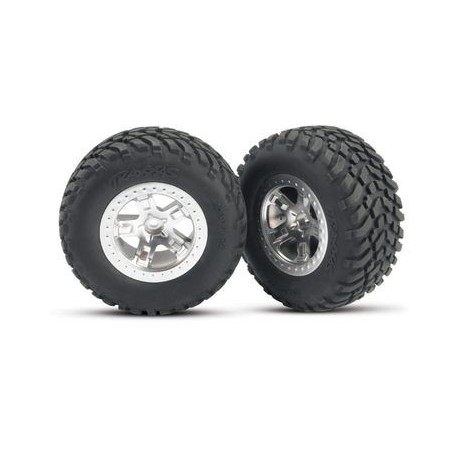 Traxxas 5875 Tires & Wheels, SCT/SCT 2WD Fram (2)