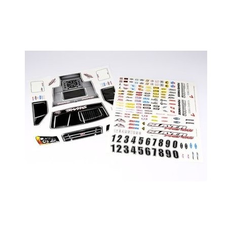 Traxxas 5913X Decal sheets, Slayer Pro 4X4