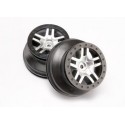 Traxxas 6872 Wheels SCT Split-Spoke Black 2,2/3,0" 4WD/2WD Rear (2)