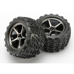 Traxxas 7174A Tires and wheels, assembled, glued