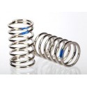 Traxxas 7245A Spring, shock (nickel finish) (GTR) (2.925 rate, blue) (1 pa