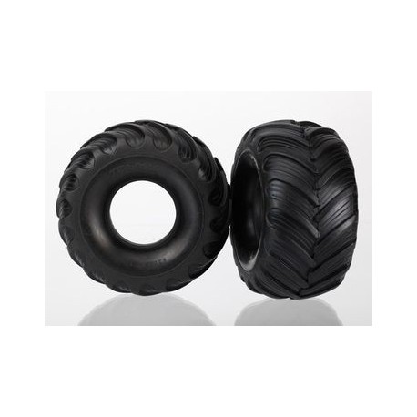 Traxxas 7267 Tires, Monster Jam replica, dual profile (1.5" outer and 2.2