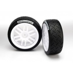 Traxxas 7372R Tires and wheels, assembled