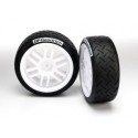 Traxxas 7372R Tires and wheels, assembled
