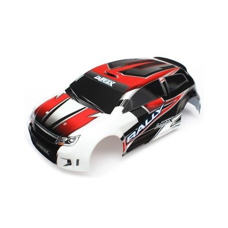 Traxxas 7515 BODY, 1/18TH RALLY, RED