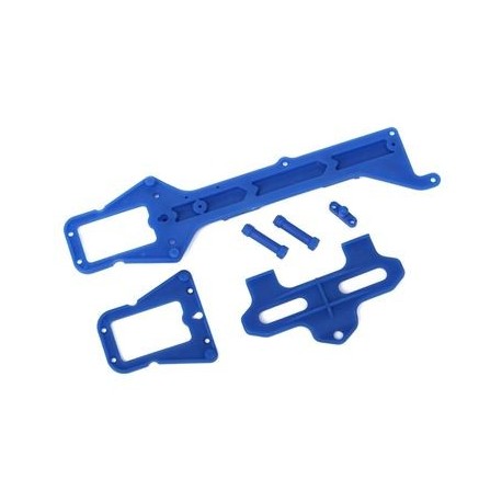 Traxxas 7523 UPPER CHASSIS/BATTERY HOLD DWN