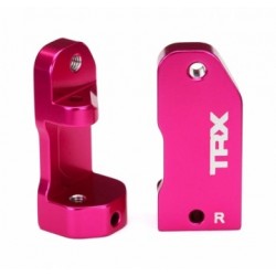 Traxxas 3632P Caster Block Aluminium Pink (2)