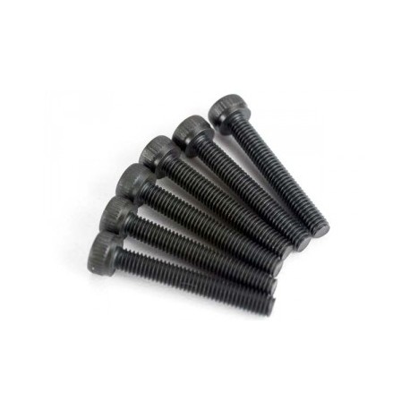Traxxas 2585 Cylinder head bolts 3x20mm (6)