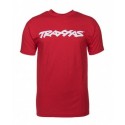 Traxxas 1362-L T-shirt Red Traxxas-logo L