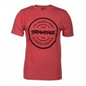 Traxxas 1359-L T-Shirt Red Circle Traxxas-logo L