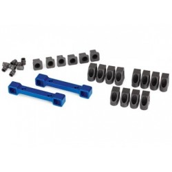 Traxxas 8334X Mount Susp Arms Front and Rear Alu Blue