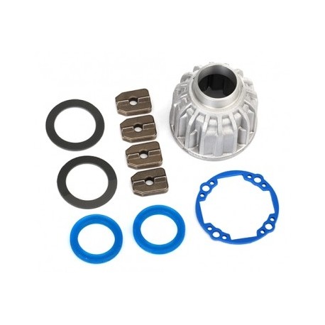 Traxxas 8581X Differential Carrier Alu Front/Center with Gaskets