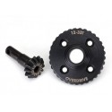 Traxxas 8287 Ring- & differential pinion gear Overdrive 12/33T CNC TRX-4