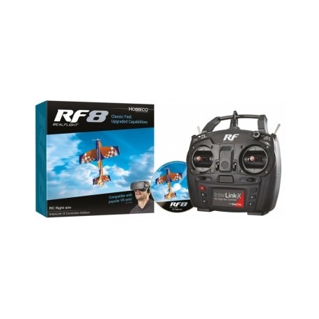 GREAT PLANES RealFlight 8 - With Interlink-X Controller, GPMZ4550
