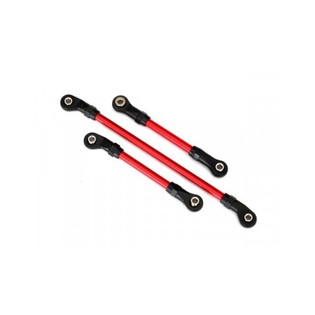8146R Steering, Drag and Panhard Link Red (for Lift Kit)