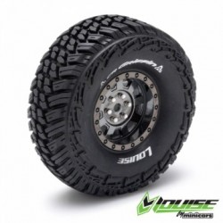 Tire & Wheel CR-GRIFFIN 1.9" Black Chrome (2)*