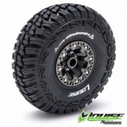 Tire & Wheel CR-GRIFFIN 2,2" Black Chrome (2)*