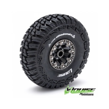 Tire & Wheel CR-GRIFFIN 2,2" Black Chrome (2)*