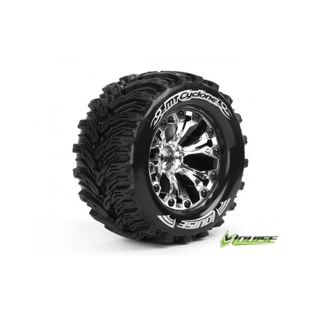 Tire & Wheel MT-CYCLONE 2,8" Chrome 0-Offset (2)