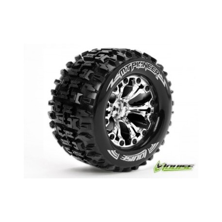 Tire & Wheel MT-PIONEER 2,8" Chrome 1/2-Offset (2)
