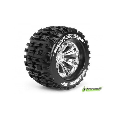 Tire & Wheel MT-PIONEER 3,8" Chrome 0-Offset (2)