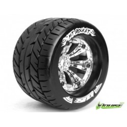 Tire & Wheel MT-ROCKET 3,8" Chrome 0-Offset (2)