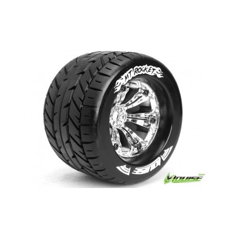 Tire & Wheel MT-ROCKET 3,8" Chrome 0-Offset (2)