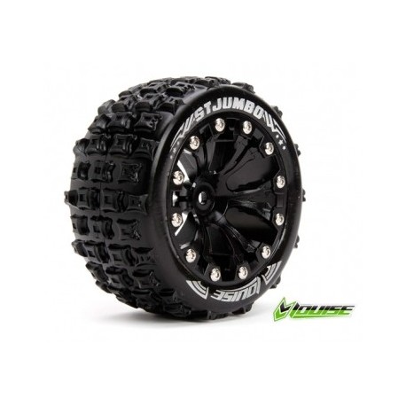 Tire & Wheel ST-JUMBO 2,8" Black 1/2-Offset (2)