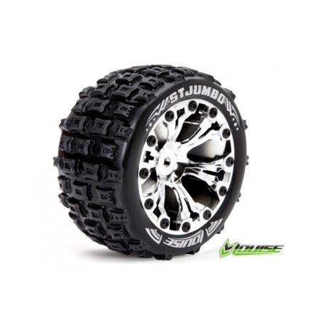 Tire & Wheel ST-JUMBO 2,8" Chrome 0-Offset (2) L-T3210C