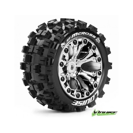 Tire & Wheel ST-MCROSS 2,8" Chrome 1/2-Offset (2)