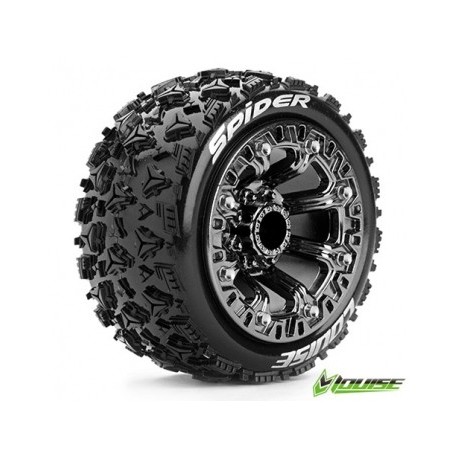 Tire & Wheel ST-SPIDER 2,2" Black Chrome Soft (2)
