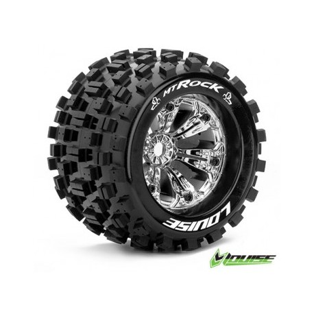 Tire & Wheels MT-ROCK 3,8" Krom 1/2-offset (2)