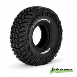 1.9" Crawler Tires with Foams - FRONT & REAR - Tire CR-GRIFFIN 1.9" (2)