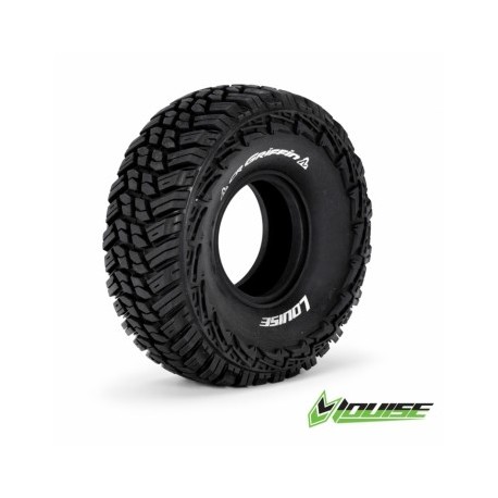 1.9" Crawler Tires with Foams - FRONT & REAR - Tire CR-GRIFFIN 1.9" (2)