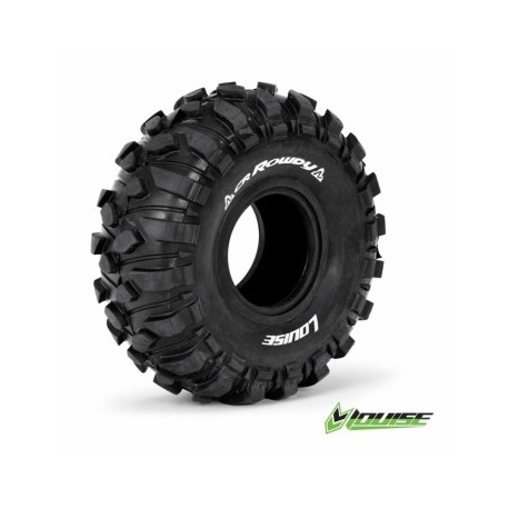 1.9" Crawler Tires with Foams - FRONT & REAR - Tire CR-ROWDY 1.9" (2)
