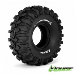 2.2" Crawler Tires with Foams - FRONT & REAR - Tire CR-ROWDY 2.2" (2)