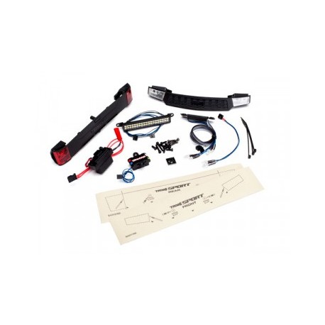 TRAXXAS 8085 LED Head- and Tail Light Kit with Power Supply TRX-4 Sport