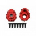 TRAXXAS 8251R Portal Housing Outer Alu Red Front/Rear (2) TRX-4