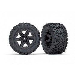 TRAXXAS 6773 Tires & Wheels 2,8 Talon Extreme / RXT Black (TSM) 4WD