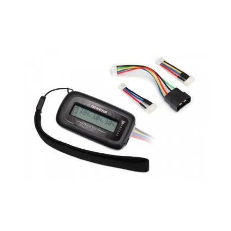 Traxxas TRX2968X Li-Po Voltage Meter/Balancer with Adapter Cable