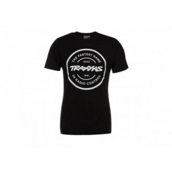 TRX1360-S T-Shirt Black Circle Traxxas-logo S