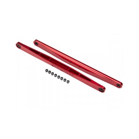 TRX8544R Trailing Arm Alu Red with Hollow Balls (2) UDR