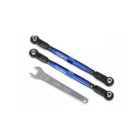 TRX8547X Toe Links Front Complete Alu Blue with Wrench (2) UDR