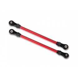 Traxxas 8143R Susp. Link Front Lower Steel Red (2) (For Lift Kit 8140R)