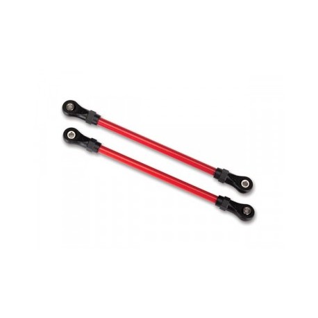 Traxxas 8143R Susp. Link Front Lower Steel Red (2) (For Lift Kit 8140R)