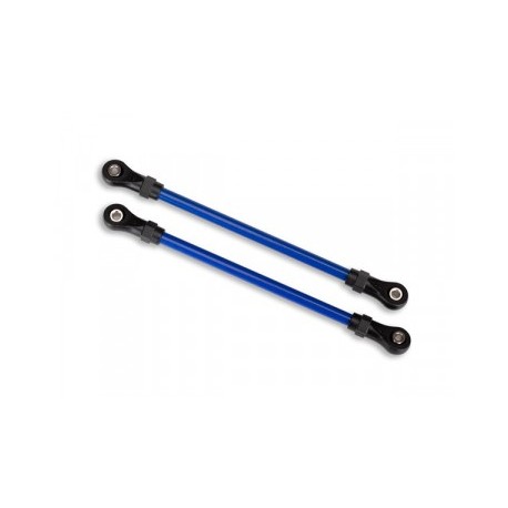 Traxxas 8143X Susp. Link Front Lower Steel Blue (2) (For Lift Kit 8140X)
